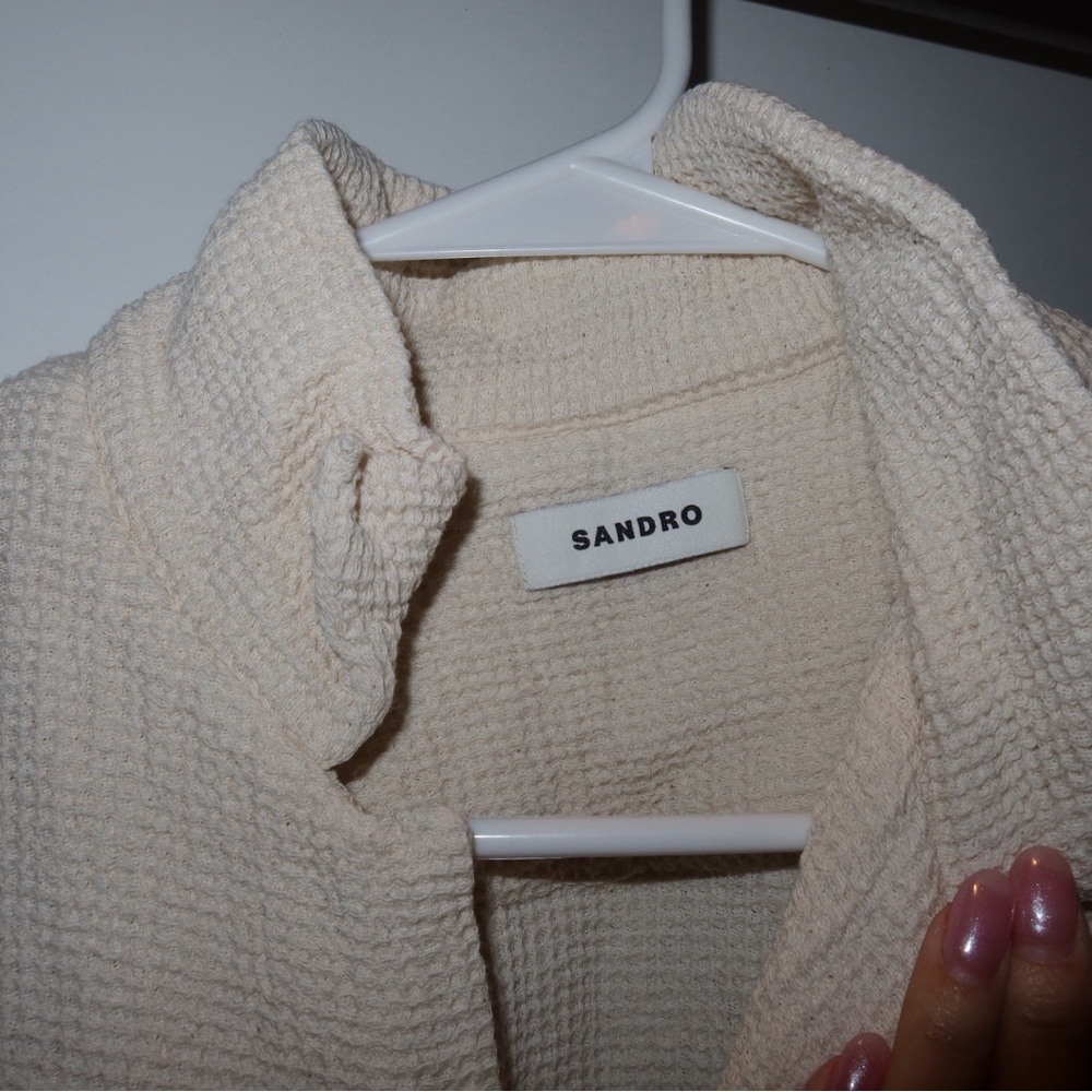 Sandro Cream Men’s T-shirt